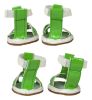 Buckle-Supportive Pvc Waterproof Pet Sandals Shoes - Set Of 4