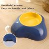 Egg-shaped Pet Bowl Drinking Water Single Bowl Double Bowl Dog Bowls Cute Pet Feeding Bowl Egg Yolk Shaped Food And Water Elevated Bowl Feeder